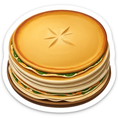 dosa south indian dish sticker