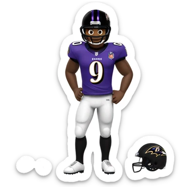 89 Baltimore Ravens  sticker