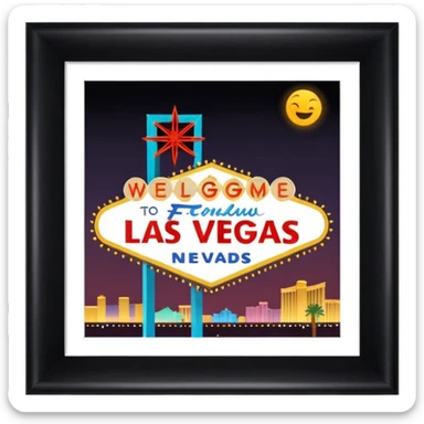 Las vegas sticker