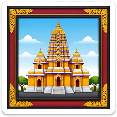 Tamil nadu Temple sticker