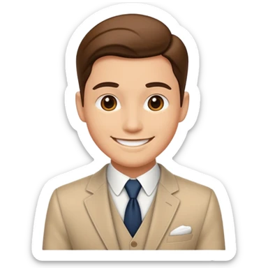 well dressed sticker