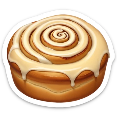 Cinnamon roll sticker