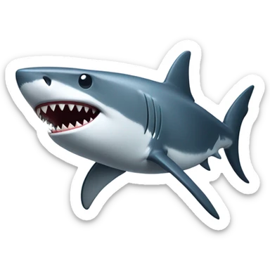Shark sticker