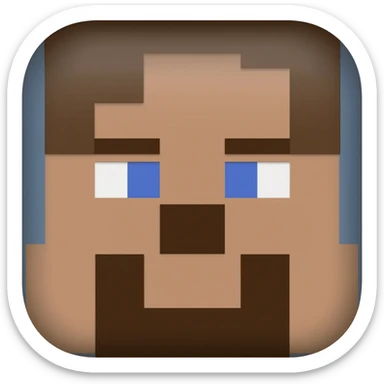 Minecraft game sticker