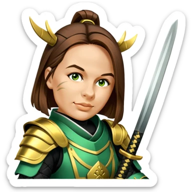 Samurai Guardian sticker