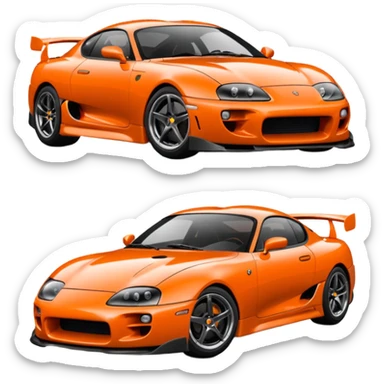 Supra mk4 organg sticker