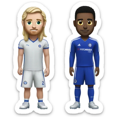 Cole Palmer of Chelsea and icy emoji sticker