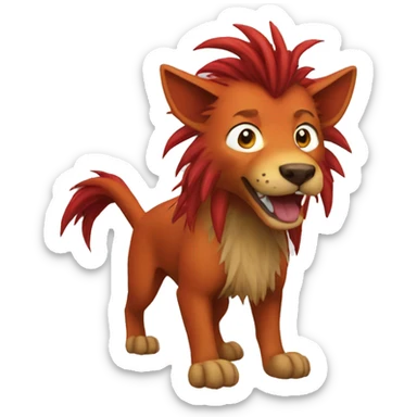 red xiii sticker