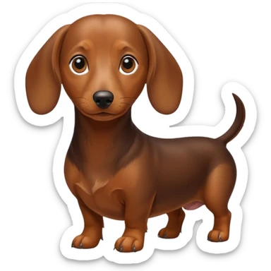 dachshund sticker