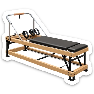 reformer pilates machine sticker
