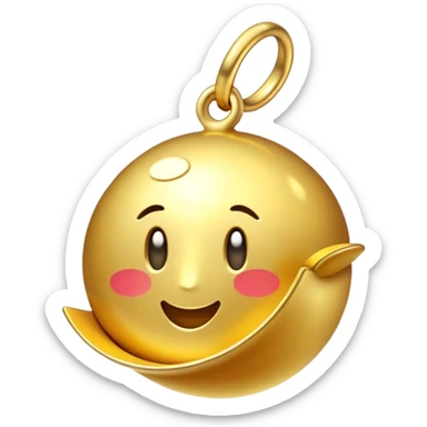 charm for immense wealth  sticker