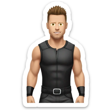 The Miz wwe sticker
