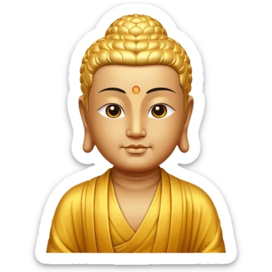 Buddha sticker
