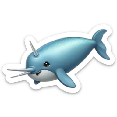 NARWHAL-CONFUSION sticker