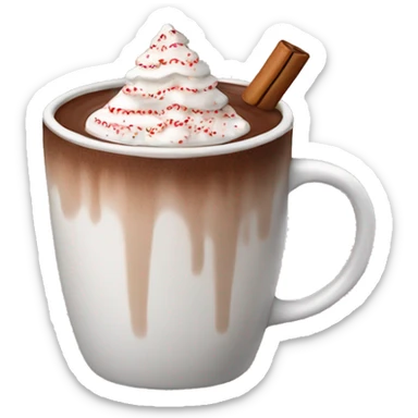 Hot Chocolate Christmas  sticker