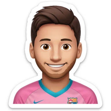 Leo Messi Miami sticker