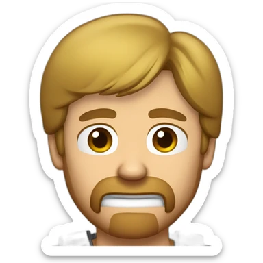 chuck norris crying sticker