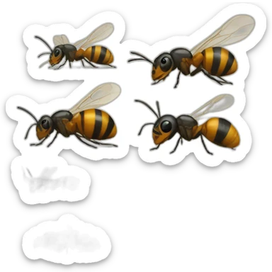 fourmis déguisé en archéologue sticker