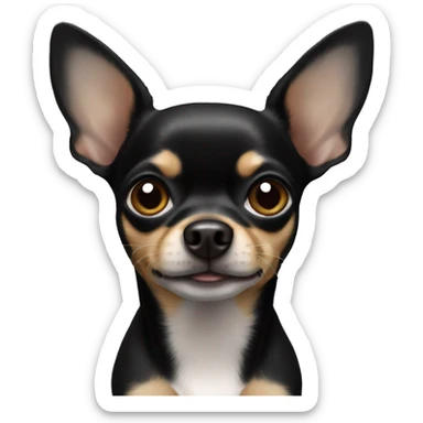 black-chihuahua sticker