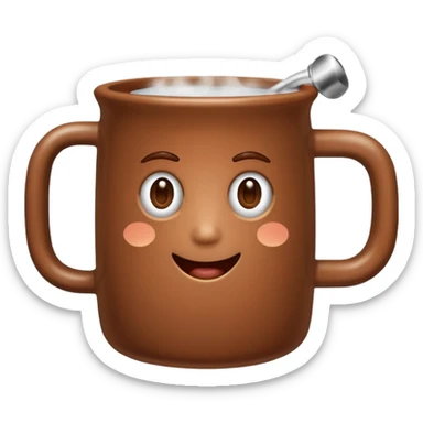 Make a coffee emoji sticker
