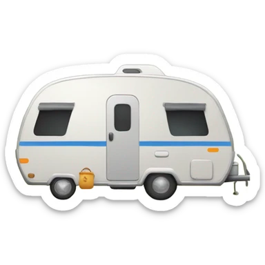 caravan emoji that looks like the RV emoji sticker