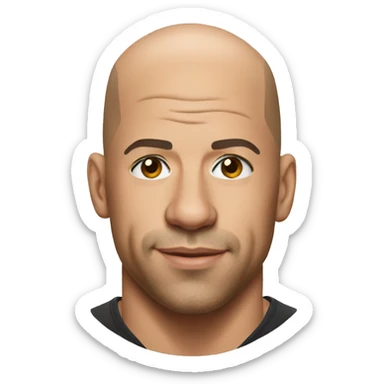 vin diesel sticker