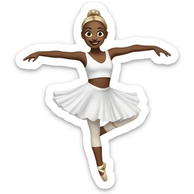 Dancer sticker