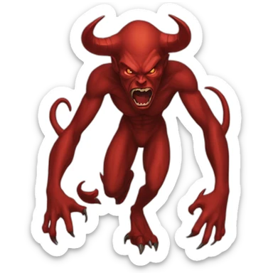 Devil went down to georgia sticker