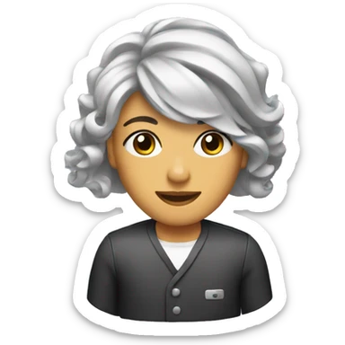 a hair salon sticker