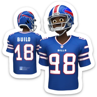 bills jersey sticker