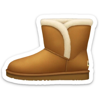 Two Ugg boots sticker