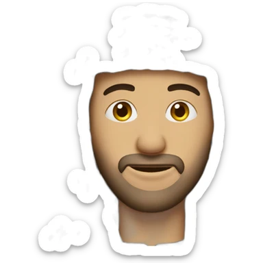 man wearing Keffiyeh sticker