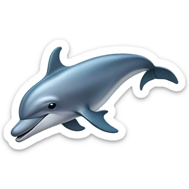 bottlenose dolphin sticker