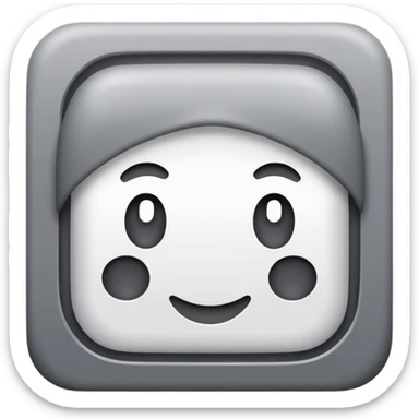 100 dans un carre gris sticker