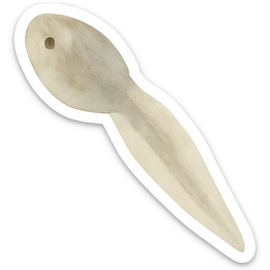 tadpole, soft edges, artistic sticker