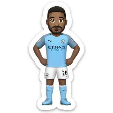 mario manchester city player sticker