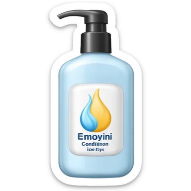 hair conditioner sticker