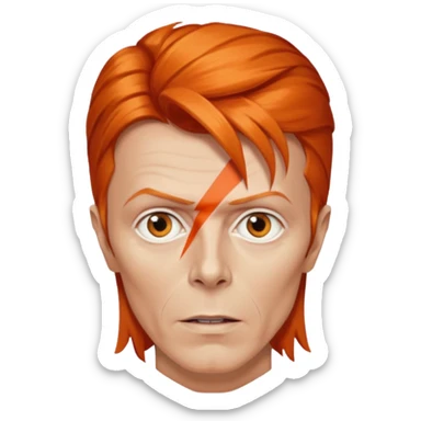 David Bowie sticker