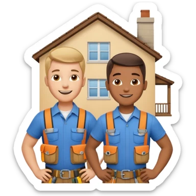 Brothers home services sticker