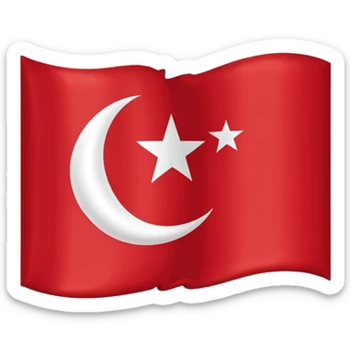 Ottoman Empire The Flag sticker
