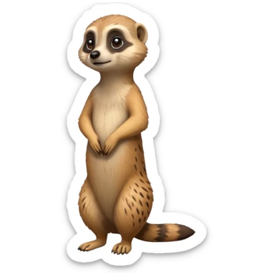 meerkat hi sticker