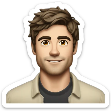 Zac Effron  sticker