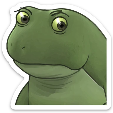 Hood turtle  sticker