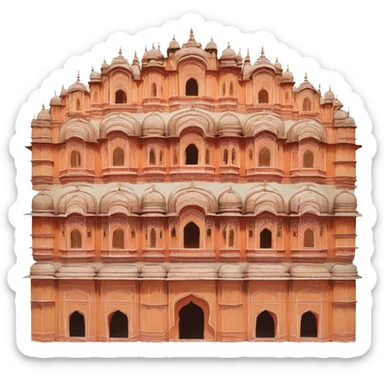 hawal mahal jaipur sticker