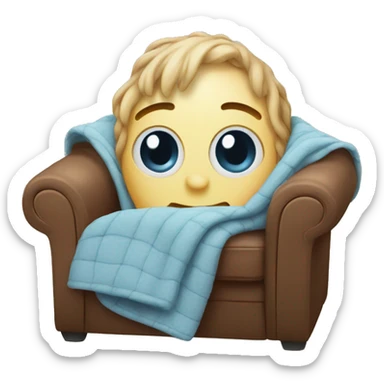 Blanket cozy sticker