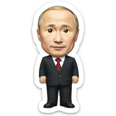 vladimir putin with xi jin ping sticker