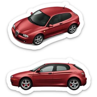 Alfa Romeo 147 sticker