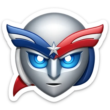 Patriots logo emoji sticker