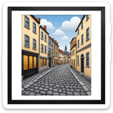 Street were  sticker