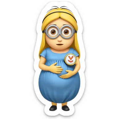 Minion🤰 sticker